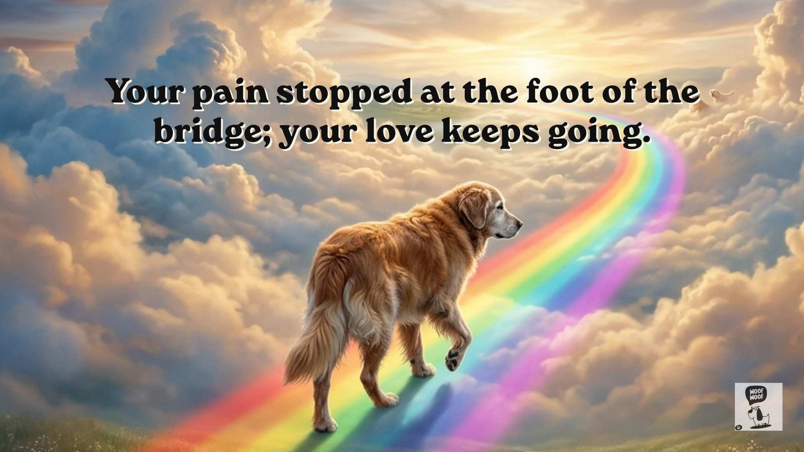 Comforting Rainbow Bridge Dog Quotes for Grieving Hearts