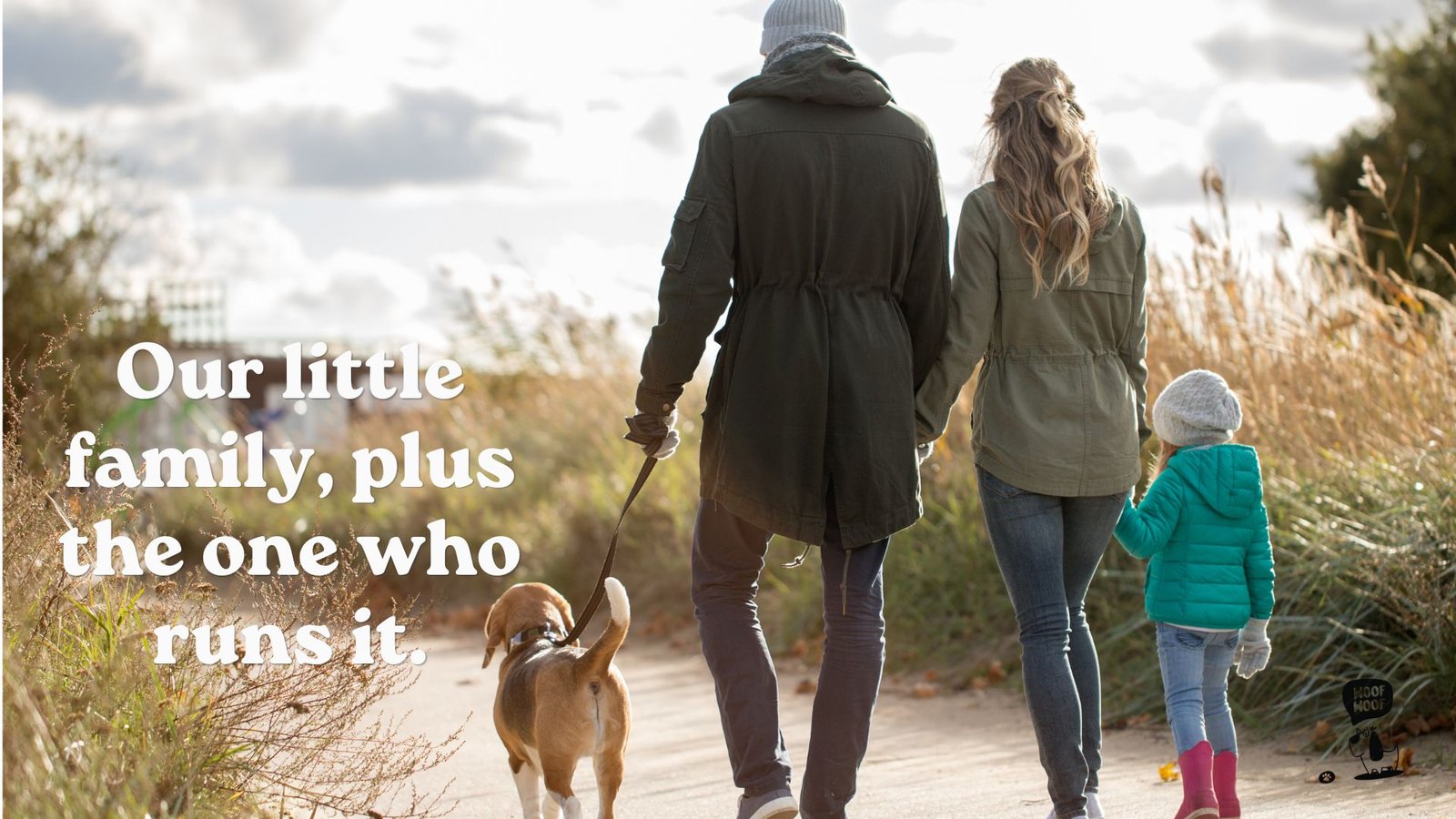 Couple and Family Dog Love Captions