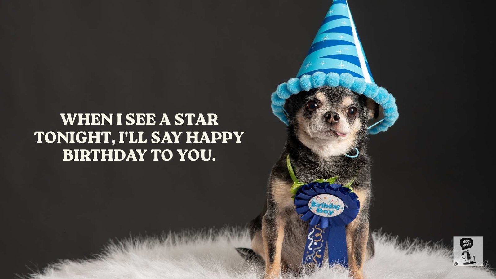 Dog Birthday in Heaven Words Kids Can Say