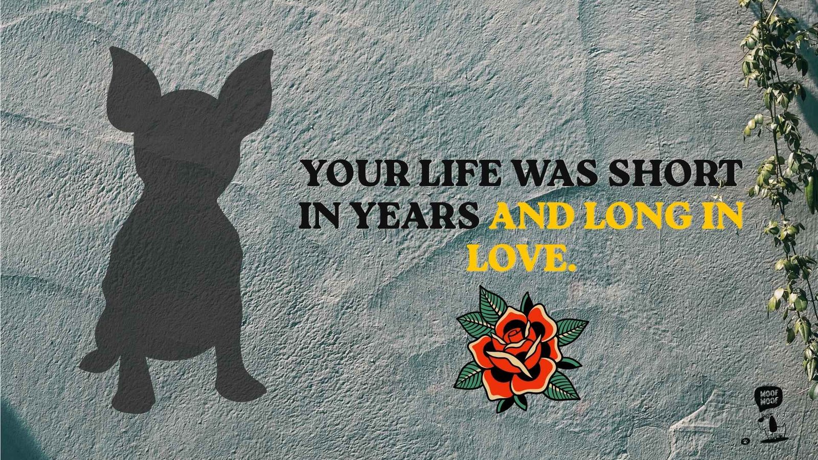 Dog Headstone Sayings for a Pet Cemetery