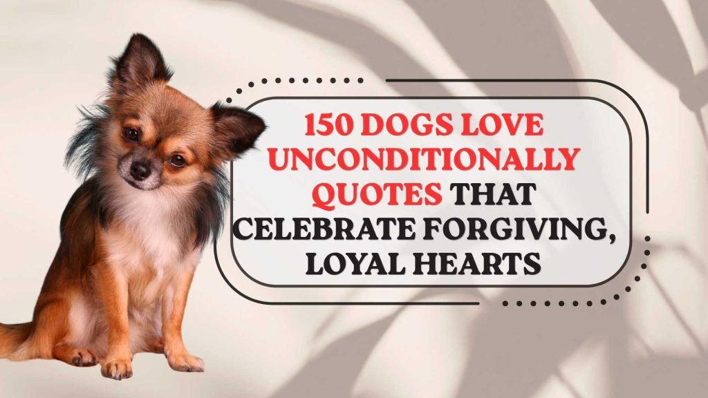 Dogs Love Unconditionally Quotes