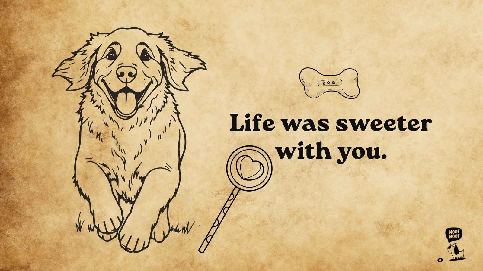 Four- to Six-Word Short Memorial Quotes for Dogs
