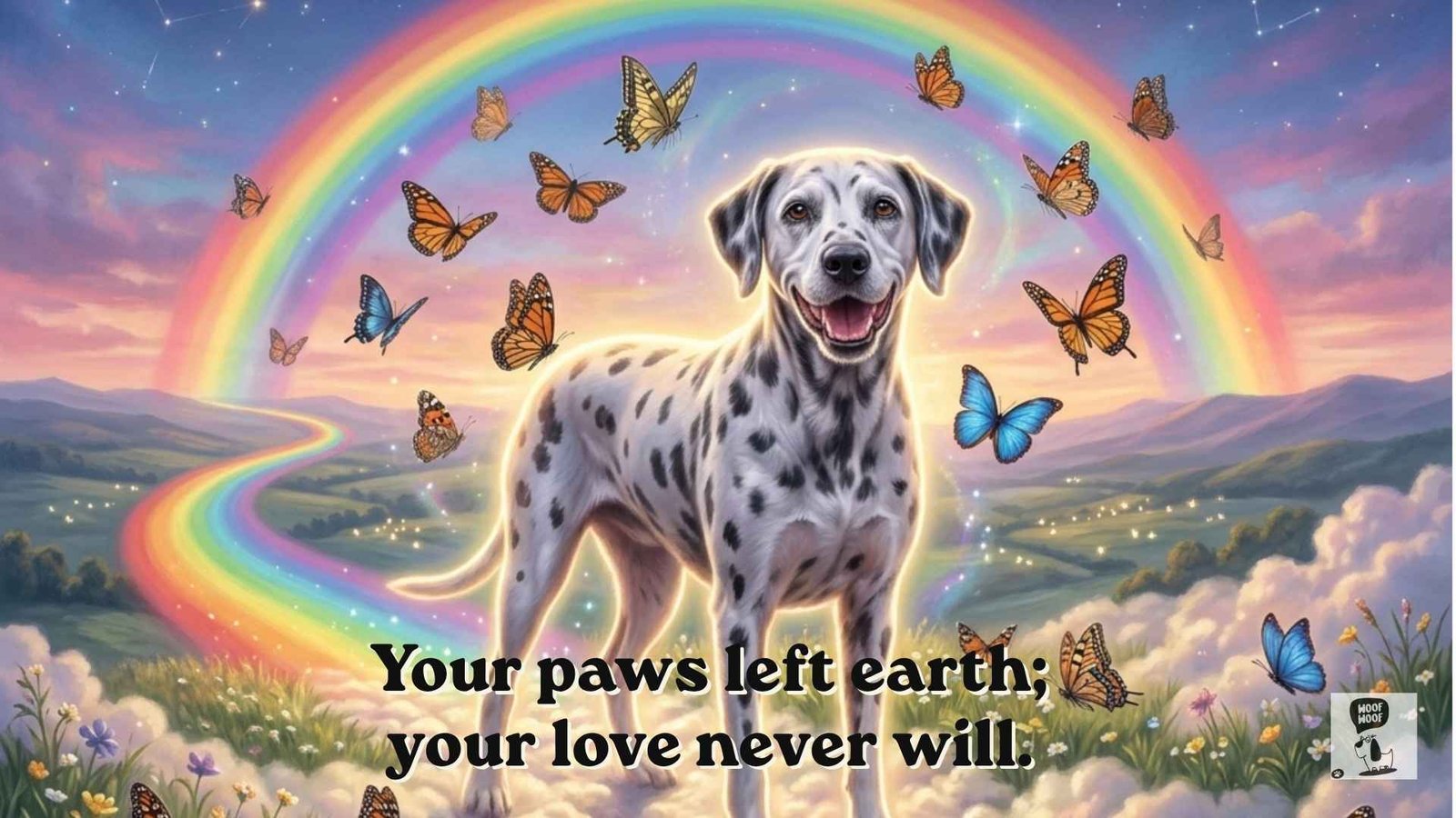 Rainbow Bridge Sayings for Headstones and Memorial Keepsakes