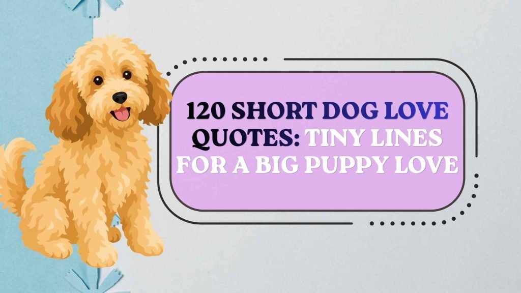 Short Dog Love Quotes