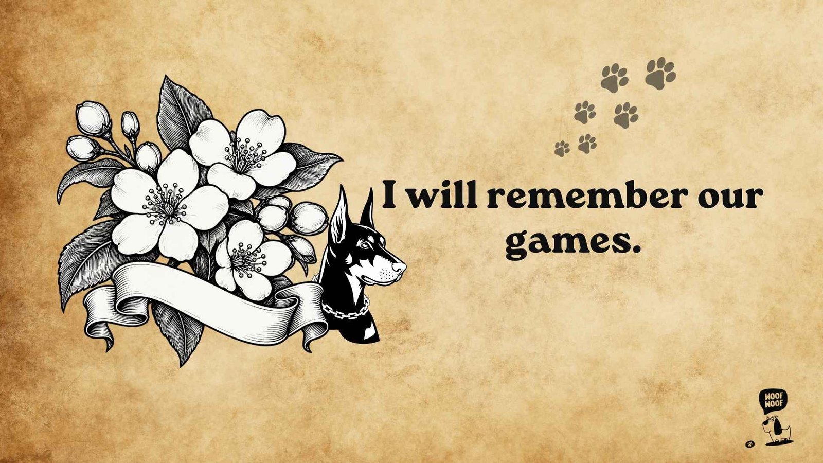 Short Dog Memorial Sayings for Kids