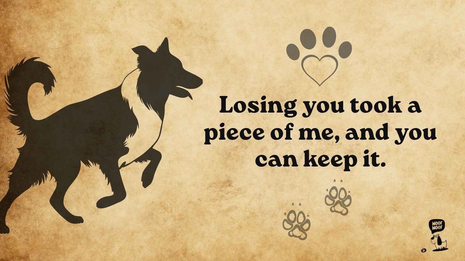 Short Dog Quotes About Death and Letting Go